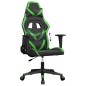 vidaXL Gaming-Stuhl Schwarz und Grün Kunstleder vidaXL Gaming-Stuhl Schwarz und Grün Kunstleder