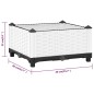 vidaXL Hochbeet 40x40x23 cm Polypropylen vidaXL Hochbeet 40x40x23 cm Polypropylen