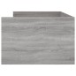 vidaXL Bettgestell mit Schubladen Grau Sonoma 90x190 cm vidaXL Bettgestell mit Schubladen Grau Sonoma 90x190 cm