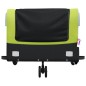 vidaXL Fahrradanhänger Schwarz und Grün 45 kg Eisen vidaXL Fahrradanhänger Schwarz und Grün 45 kg Eisen