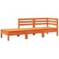 vidaXL Gartensofa mit Kissen und Hocker 2-Sitzer vidaXL Gartensofa mit Kissen und Hocker 2-Sitzer