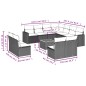 vidaXL 12-tlg. Garten-Sofagarnitur mit Kissen Beige Poly Rattan vidaXL 12-tlg. Garten-Sofagarnitur mit Kissen Beige Poly Rattan