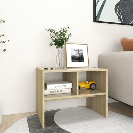 vidaXL Beistelltisch Sonoma-Eiche 60x40x45 cm Holzwerkstoff