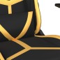 vidaXL Gaming-Stuhl Schwarz und Golden Kunstleder vidaXL Gaming-Stuhl Schwarz und Golden Kunstleder
