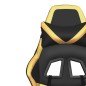 vidaXL Gaming-Stuhl Schwarz und Golden Kunstleder vidaXL Gaming-Stuhl Schwarz und Golden Kunstleder
