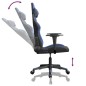 vidaXL Gaming-Stuhl Schwarz und Blau Kunstleder vidaXL Gaming-Stuhl Schwarz und Blau Kunstleder