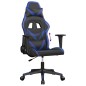 vidaXL Gaming-Stuhl Schwarz und Blau Kunstleder vidaXL Gaming-Stuhl Schwarz und Blau Kunstleder