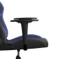 vidaXL Gaming-Stuhl Schwarz und Blau Kunstleder vidaXL Gaming-Stuhl Schwarz und Blau Kunstleder