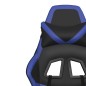 vidaXL Gaming-Stuhl Schwarz und Blau Kunstleder vidaXL Gaming-Stuhl Schwarz und Blau Kunstleder