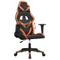vidaXL Gaming-Stuhl Schwarz und Orange Kunstleder vidaXL Gaming-Stuhl Schwarz und Orange Kunstleder