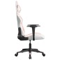 vidaXL Gaming-Stuhl Weiß und Rosa Kunstleder vidaXL Gaming-Stuhl Weiß und Rosa Kunstleder