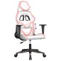vidaXL Gaming-Stuhl Weiß und Rosa Kunstleder vidaXL Gaming-Stuhl Weiß und Rosa Kunstleder
