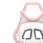vidaXL Gaming-Stuhl Weiß und Rosa Kunstleder vidaXL Gaming-Stuhl Weiß und Rosa Kunstleder