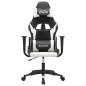 vidaXL Gaming-Stuhl Schwarz und Weiß Kunstleder vidaXL Gaming-Stuhl Schwarz und Weiß Kunstleder
