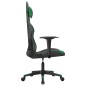 vidaXL Gaming-Stuhl Schwarz und Grün Kunstleder vidaXL Gaming-Stuhl Schwarz und Grün Kunstleder