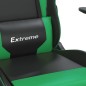 vidaXL Gaming-Stuhl Schwarz und Grün Kunstleder vidaXL Gaming-Stuhl Schwarz und Grün Kunstleder