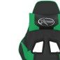 vidaXL Gaming-Stuhl Schwarz und Grün Kunstleder vidaXL Gaming-Stuhl Schwarz und Grün Kunstleder