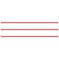 vidaXL Turnstangen 3 Stk. 125 cm Stahl Rot vidaXL Turnstangen 3 Stk. 125 cm Stahl Rot