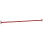 vidaXL Turnstangen 3 Stk. 125 cm Stahl Rot vidaXL Turnstangen 3 Stk. 125 cm Stahl Rot