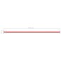 vidaXL Turnstangen 3 Stk. 125 cm Stahl Rot vidaXL Turnstangen 3 Stk. 125 cm Stahl Rot