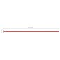 vidaXL Turnstangen 2 Stk. 125 cm Stahl Rot vidaXL Turnstangen 2 Stk. 125 cm Stahl Rot