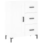 Highboard Weiß 69,5x34x180 cm Holzwerkstoff Highboard Weiß 69,5x34x180 cm Holzwerkstoff
