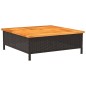 vidaXL Verkleidung für Sonnenschirmständer Schwarz 70x70x25 cm vidaXL Verkleidung für Sonnenschirmständer Schwarz 70x70x25 cm