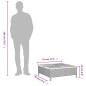vidaXL Verkleidung für Sonnenschirmständer Schwarz 70x70x25 cm vidaXL Verkleidung für Sonnenschirmständer Schwarz 70x70x25 cm