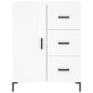 Highboard Weiß 69,5x34x180 cm Holzwerkstoff Highboard Weiß 69,5x34x180 cm Holzwerkstoff