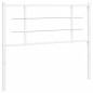 vidaXL Kopfteil Metall Weiß 107 cm vidaXL Kopfteil Metall Weiß 107 cm