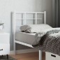 vidaXL Kopfteil Metall Weiß 80 cm vidaXL Kopfteil Metall Weiß 80 cm