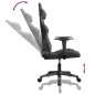 vidaXL Gaming-Stuhl Schwarz und Grau Kunstleder vidaXL Gaming-Stuhl Schwarz und Grau Kunstleder