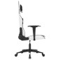 vidaXL Gaming-Stuhl Weiß und Schwarz Kunstleder vidaXL Gaming-Stuhl Weiß und Schwarz Kunstleder