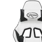vidaXL Gaming-Stuhl Weiß und Schwarz Kunstleder vidaXL Gaming-Stuhl Weiß und Schwarz Kunstleder