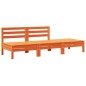 vidaXL Gartensofa mit Kissen und Hocker 2-Sitzer vidaXL Gartensofa mit Kissen und Hocker 2-Sitzer