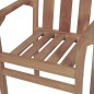 vidaXL Gartenstühle 2 Stk. mit Taupe Kissen Teak Massivholz vidaXL Gartenstühle 2 Stk. mit Taupe Kissen Teak Massivholz