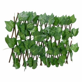 vidaXL Rankgitter mit Künstlichem Weinlaub Erweiterbar Grün 180x20 cm
