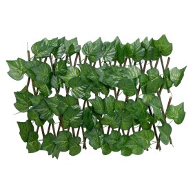 vidaXL Rankgitter mit Künstlichem Weinlaub Erweiterbar Grün 180x20 cm