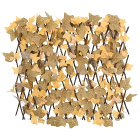 vidaXL Rankgitter mit Künstlichen Ahornblättern Erweiterbar 180x60 cm