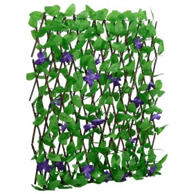 vidaXL Rankgitter mit Künstlichem Efeu Erweiterbar Grün 180x70 cm