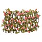 vidaXL Rankgitter mit Künstlichem Efeu Erweiterbar Dunkelrosa 180x30cm vidaXL Rankgitter mit Künstlichem Efeu Erweiterbar Dunkelrosa 180x30cm