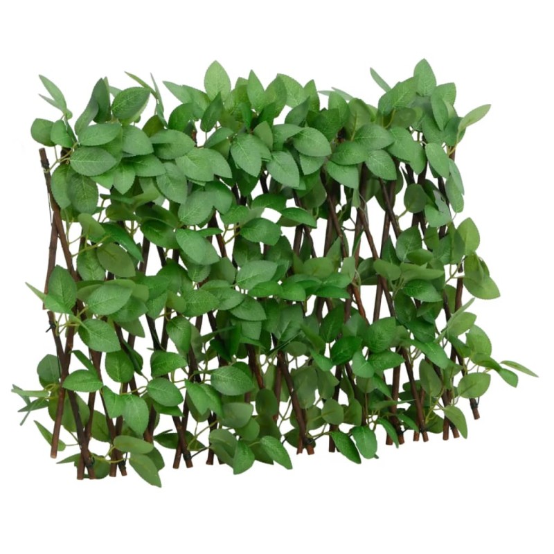vidaXL Rankgitter mit Künstlichem Efeu Erweiterbar Grün 180x30 cm vidaXL Rankgitter mit Künstlichem Efeu Erweiterbar Grün 180x30 cm