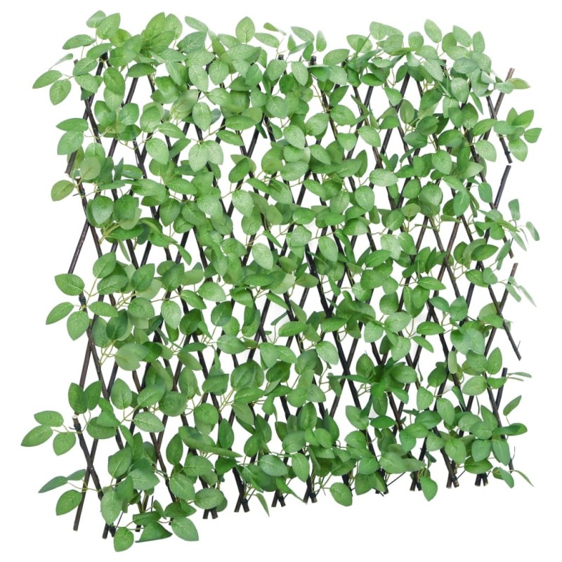 vidaXL Rankgitter mit Künstlichem Efeu Erweiterbar Grün 180x65 cm vidaXL Rankgitter mit Künstlichem Efeu Erweiterbar Grün 180x65 cm