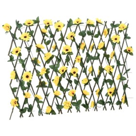 vidaXL Rankgitter mit Künstlichem Efeu 5 Stk. Erweiterbar 180x60 cm