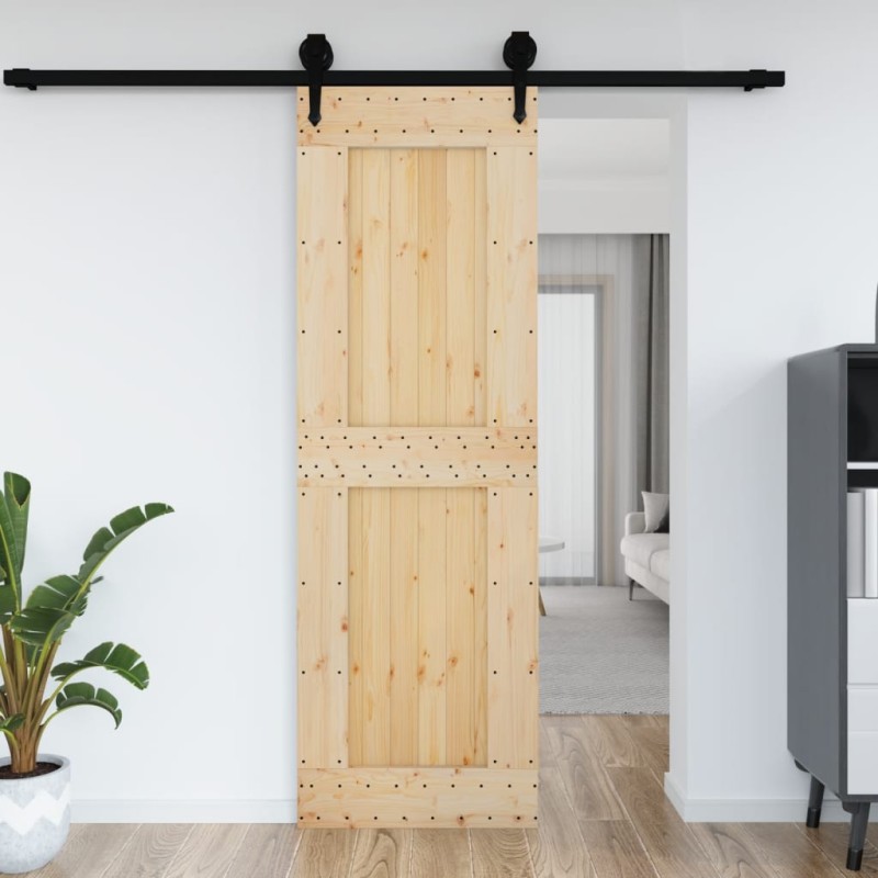 vidaXL Tür NARVIK 70x210 cm Massivholz Kiefer vidaXL Tür NARVIK 70x210 cm Massivholz Kiefer