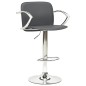 vidaXL Barhocker 2 Stk. Grau Kunstleder vidaXL Barhocker 2 Stk. Grau Kunstleder