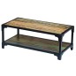 vidaXL Couchtisch Altholz Massivholz vidaXL Couchtisch Altholz Massivholz