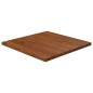 vidaXL Tischplatte Quadratisch Dunkelbraun 60x60x2,5cm Eiche Behandelt vidaXL Tischplatte Quadratisch Dunkelbraun 60x60x2,5cm Eiche Behandelt