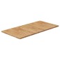 vidaXL Waschtischplatte Hellbraun 80x40x1,5 cm Massivholz Behandelt vidaXL Waschtischplatte Hellbraun 80x40x1,5 cm Massivholz Behandelt