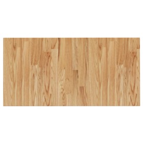 vidaXL Waschtischplatte Hellbraun 80x40x1,5 cm Massivholz Behandelt